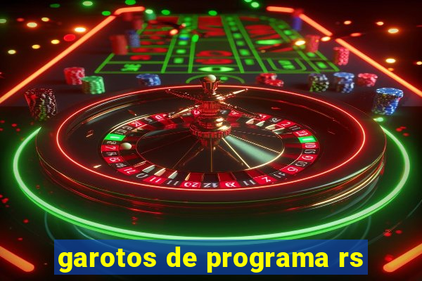 garotos de programa rs